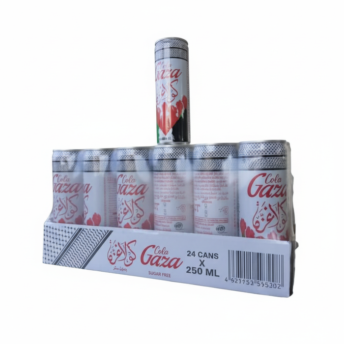 Gaza Cola – 250ml (Pack of 24) sugar free