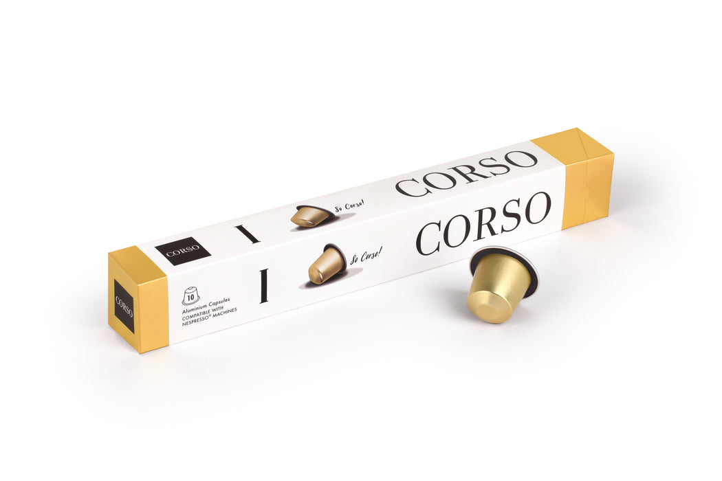 CORSO - I Gold Nespresso® Compatible Aluminum Capsule