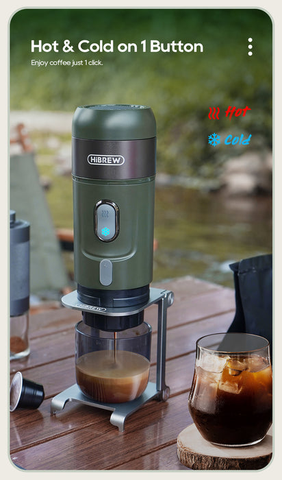 HiBREW - Portable 3in1 coffee Machine – H4B | هايبرو - جهاز القهوة المتنقلة الكهربائية المحمولة
