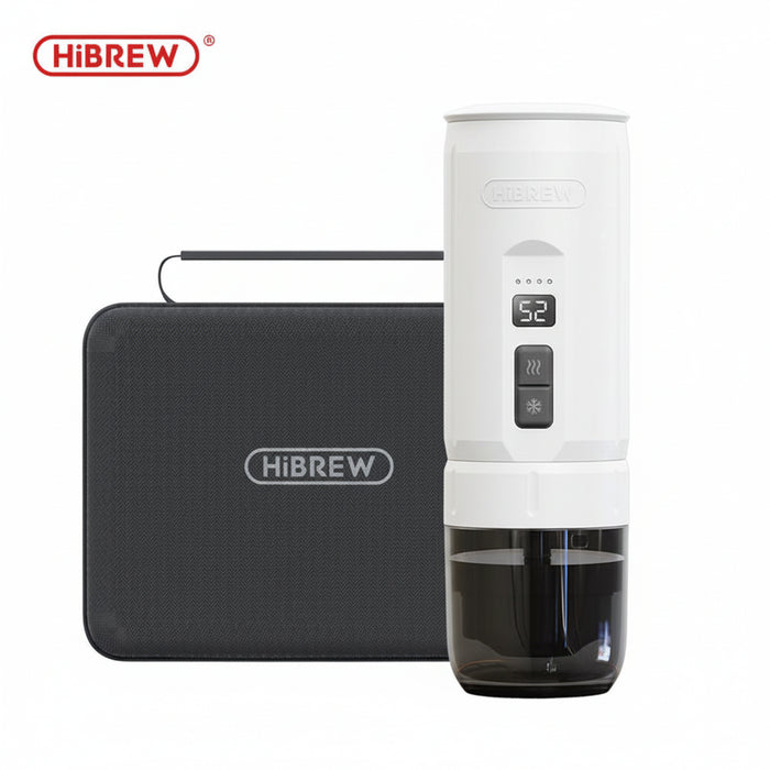 HiBrew – Portable H4C Explorer Espresso Maker with Detachable Battery H4C 20 Bars White
