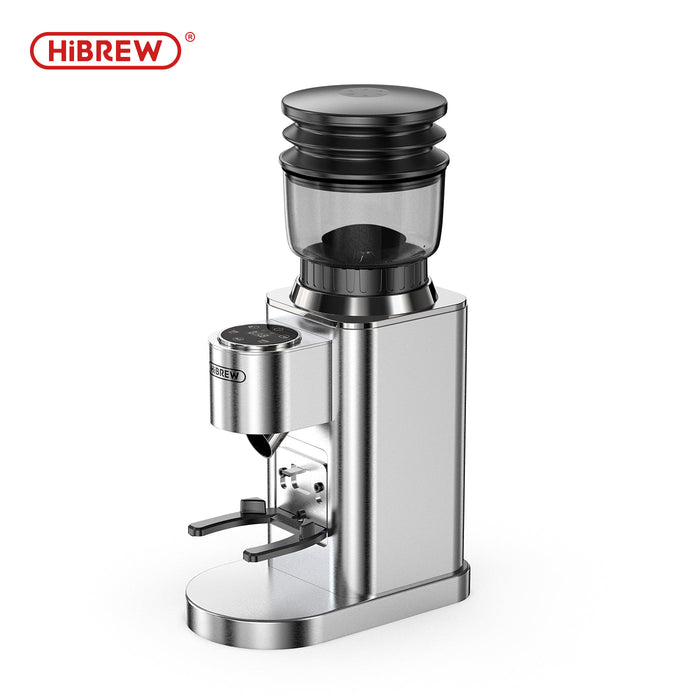 HiBREW G7 – Automatic Coffee Grinder-sliver | فضي-HiBREW G7 – مطحنة قهوة كهربائية أوتوماتيكية