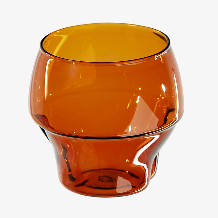 AERESSO Wave Espresso Glass – Amber 190ml