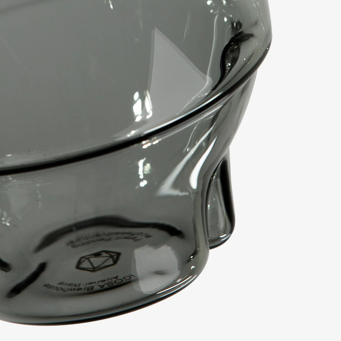 AERESSO Wave Espresso Glass – Midnight Black 190ml