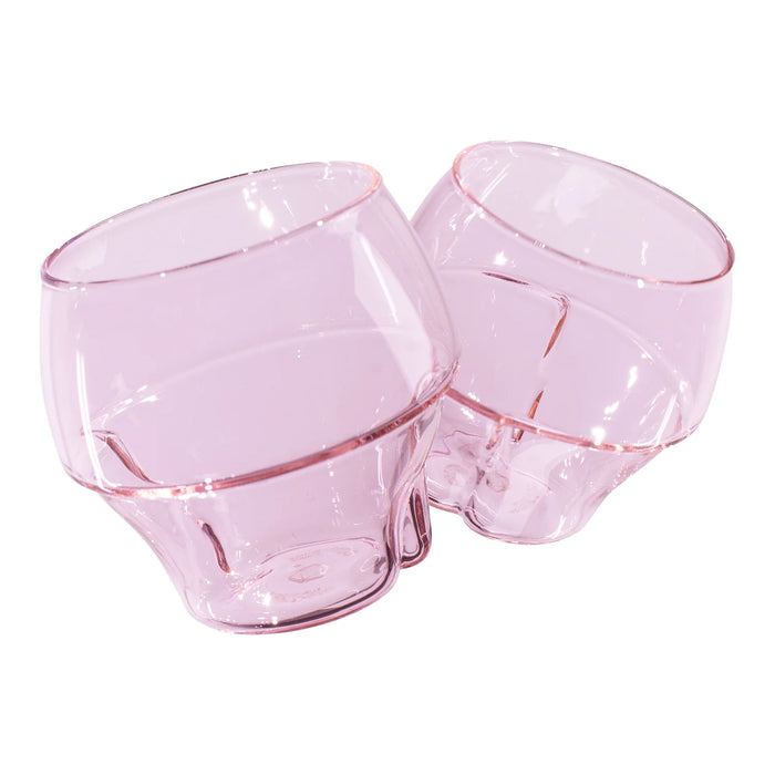 AERESSO Wave Espresso Glass – Sakura Pink 190ml