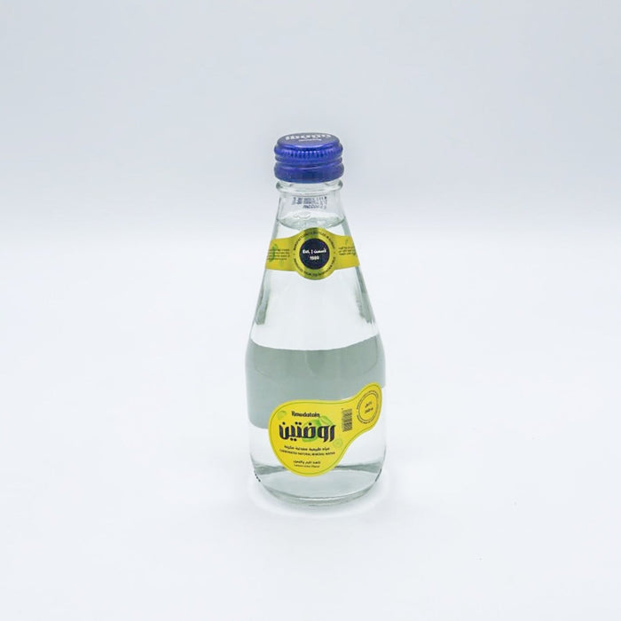 روضتين -مياه معدنية طبيعية نكهة الليم والليمون 240×6  | Rawdatain Natural Mineral Water -Lemon Lime Flavour 6 x 240 ml |