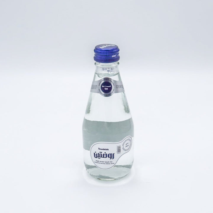 روضتين -مياه معدنية طبيعية مكربنة 240×6 | Rawdatain Natural Mineral Water - Carbonated Water 6 x 240 ml |