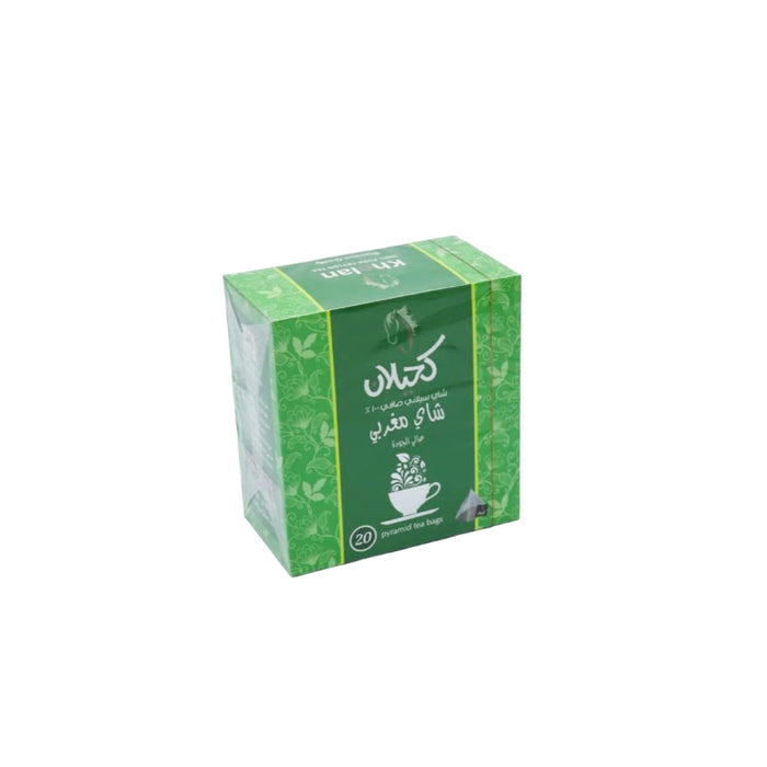 |  Khelan - Green Tea with Moroccan Mint 20 Pyramid Bags