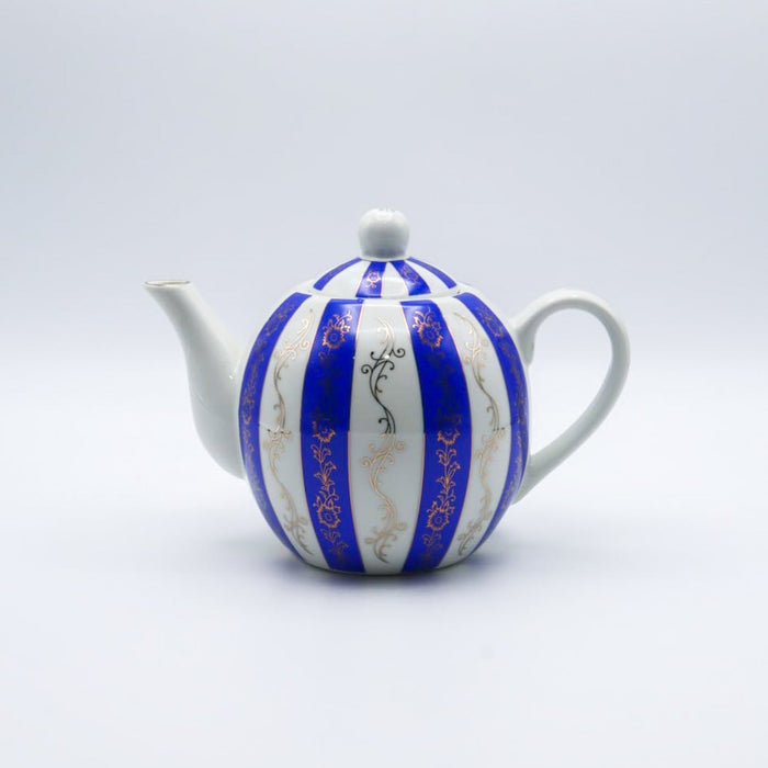 Crystal Cup - Color Porcelain tea pot 600 ml - Blue |