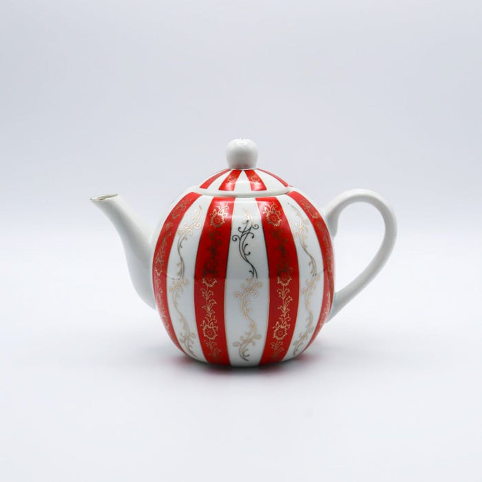 Crystal Cup - Color Porcelain tea pot 900 ml - Red |