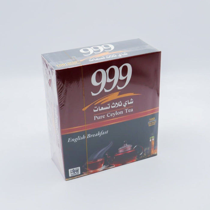 شاي 999 - شاي الافطار الانجليزي 100 كيس | English breakfast 100 bags