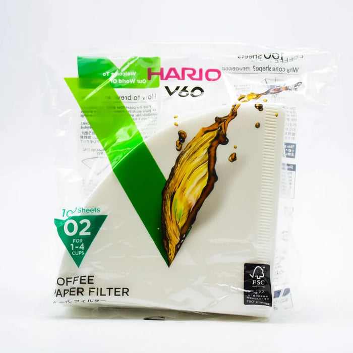 Hario - V60 Paper Filter 100 filters Size 02
