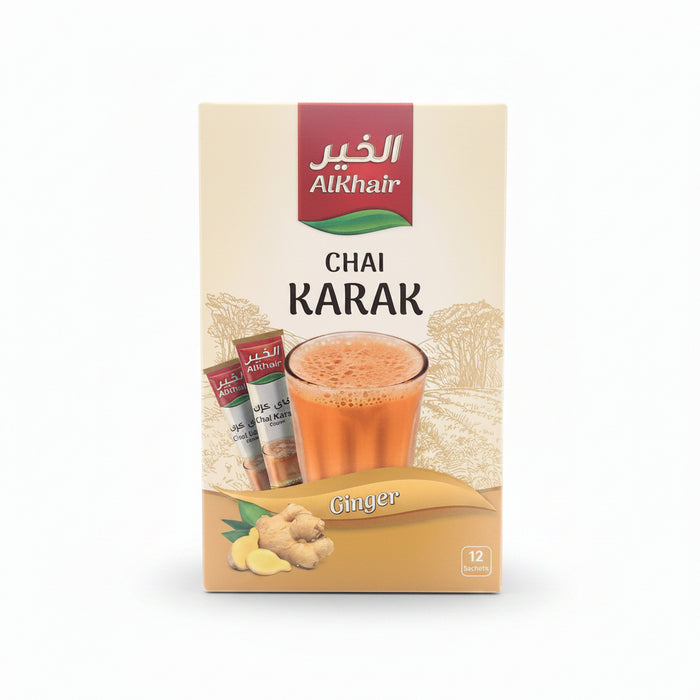 Alkhair - chai Karak ginger 12 sachets