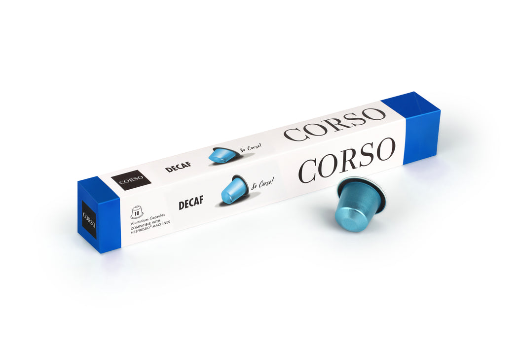 CORSO - Decaf Nespresso® Compatible Aluminum Capsule