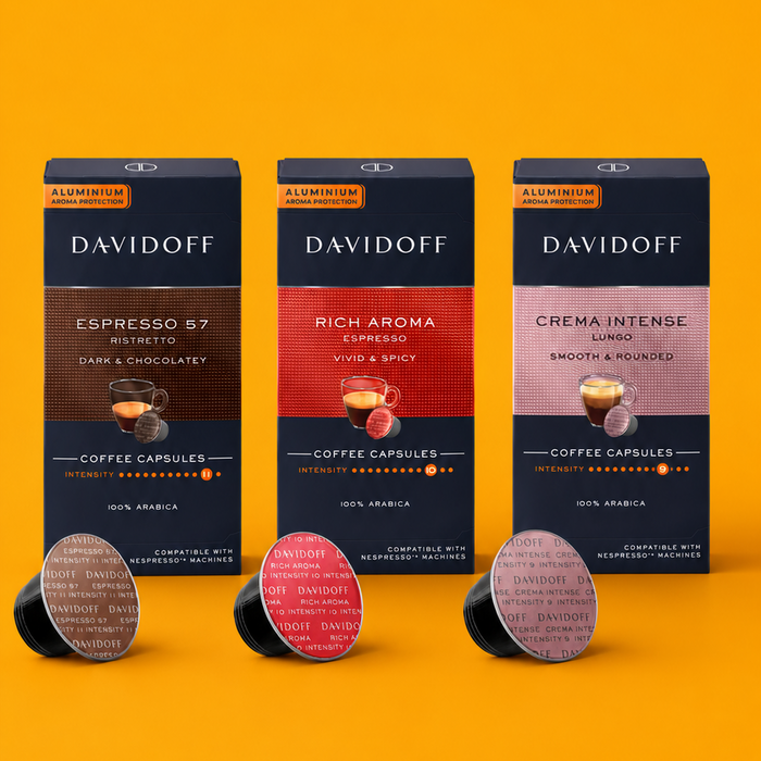 Davidoff - 3 Most wanted coffee capsules bundle