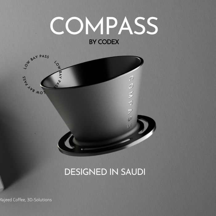 CODEX: COMPASS Coffee Dripper | كوديكس: قمع "كومباس"