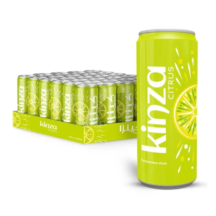 Kinza - Carbonated Drink Citrus ( 30 x 250 ml )