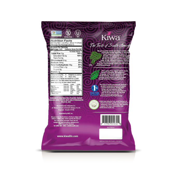 KIWA - Vegetable Chips Mix