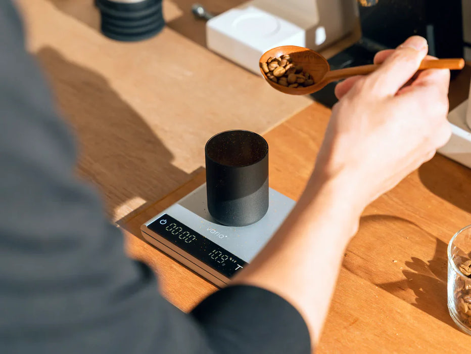 Varia AKU Precision Coffee Scale – 0.1g Accuracy, USB-C, IPX5 Water Resistant Crimson