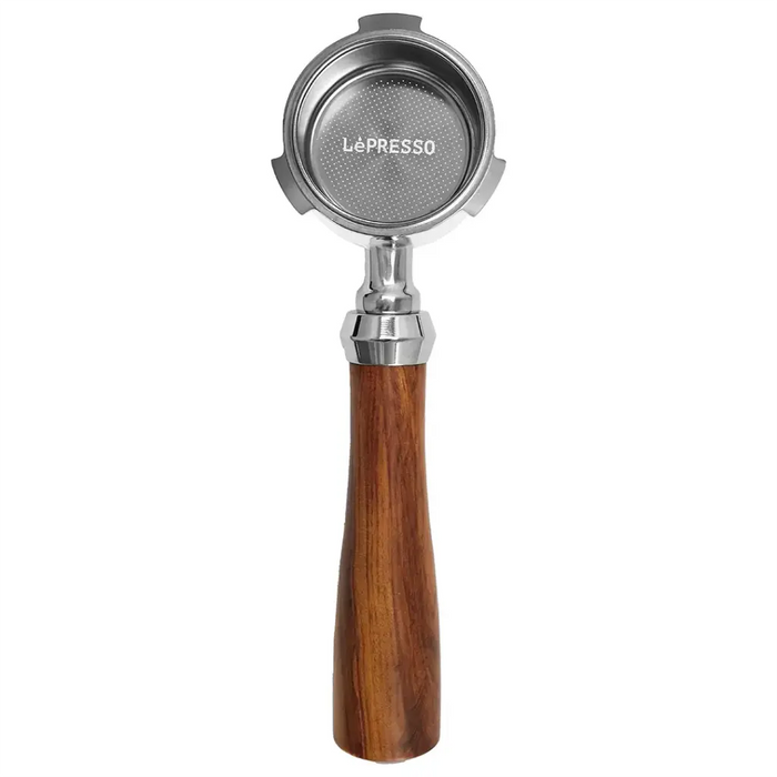Lepresso - 51mm Bottomless Portafilter - Brown SKU: LPCFFBP0013BR