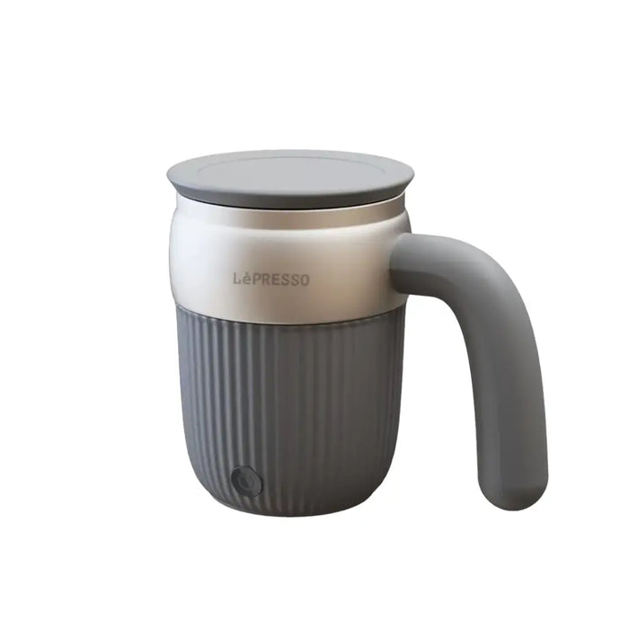 Lepresso - Auto Magnetic Stirring Mug 450mL - Gray