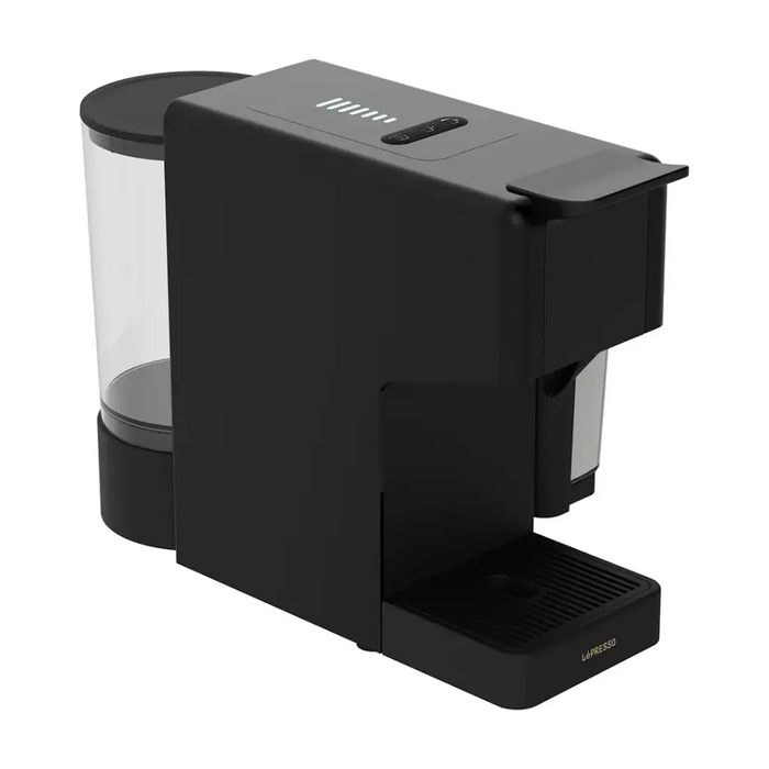 Lepresso - Crema Pro 3 -1 -Capsule Coffee Machine – 20-Bar Pressure, Dual Boiler, Milk Frother, Black