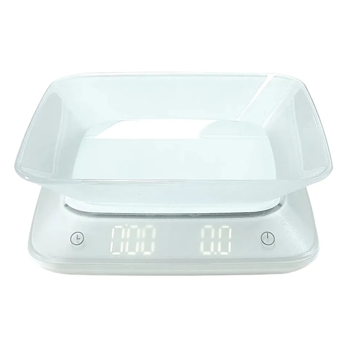Lepresso :  Orino Precision Coffee Scale - White | ميزان قهوة دقيق من ليبرسو: أورينو - أبيض
