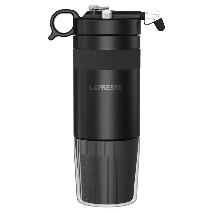 Lepresso - Nitro Cremeus Nitro Cold Brew Coffee Maker with Pressure Gauge - Black