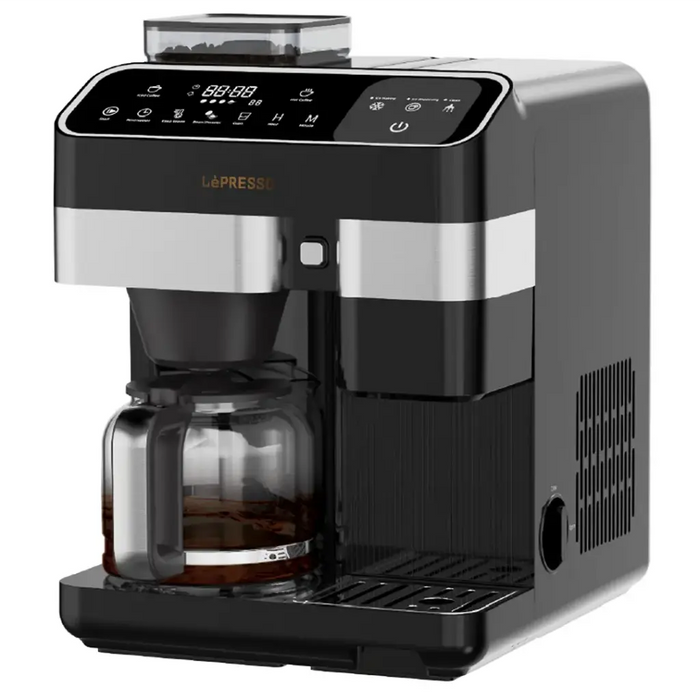 LePresso Americano Pro Ice & Hot Coffee Machine - Black