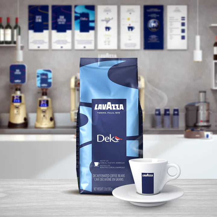 Lavazza-Dek Coffee Beans 500g - لافاز حبوب القهوة خالية الكافيين من 500 غرام