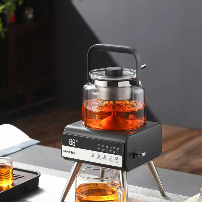 LePresso Brewify Tea & Coffee Brewer with Digital Display – Black