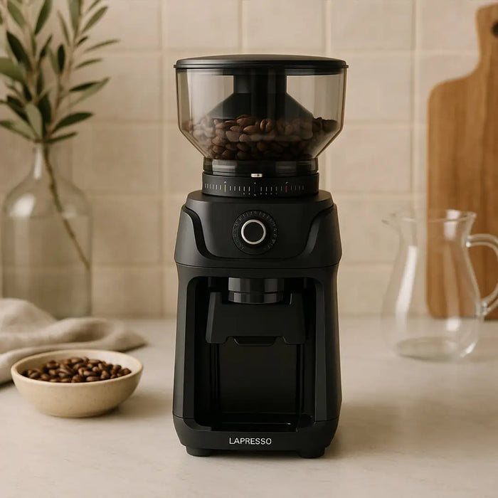 Lepresso -  Macinare Stainless Steel Burr Grinder - Black