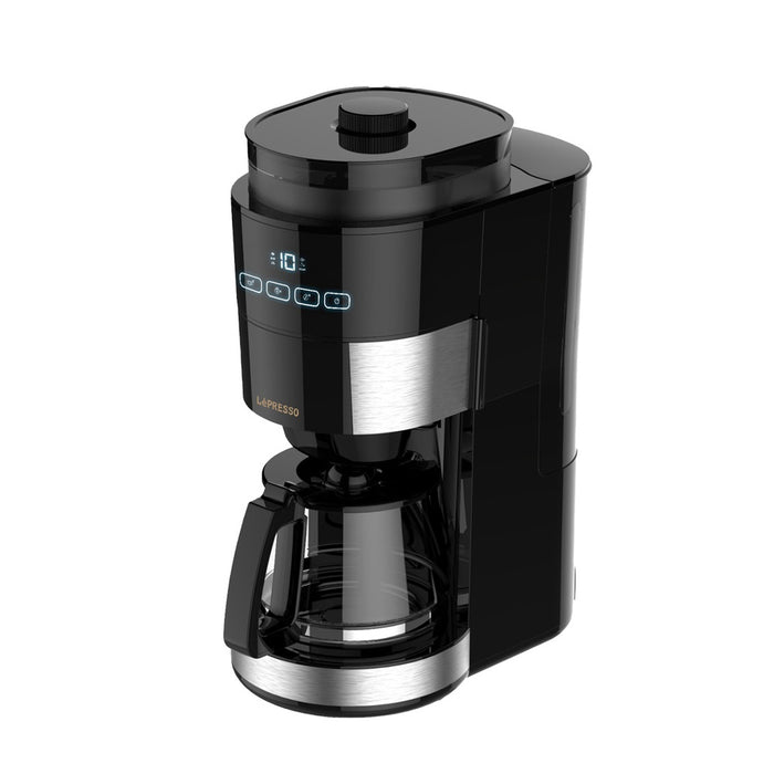 Lepresso - 1.2L 10 Cup Grinding Coffee Machine with Warming Base | ليبريسو - ماكينة طحن القهوة سعة 1.2 لتر وسعة 10 أكواب مع قاعدة تسخين