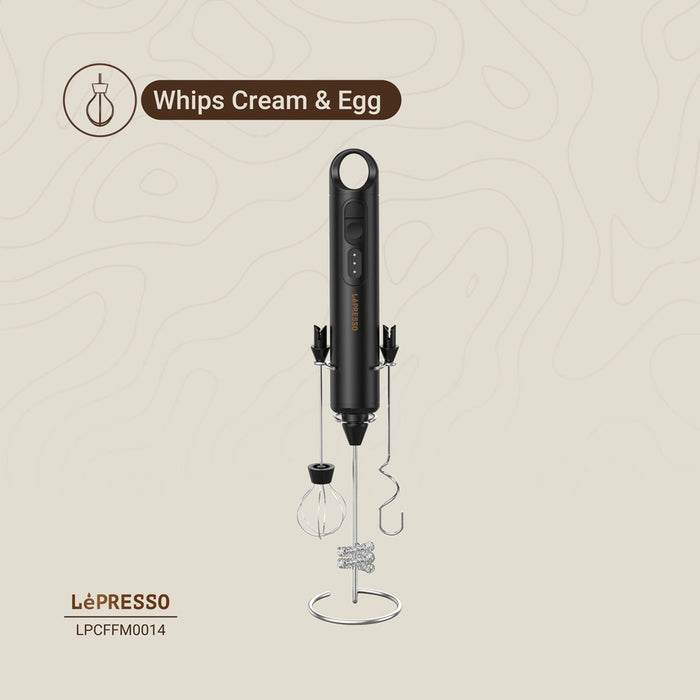 LePresso -  3 In 1 Frother - Black