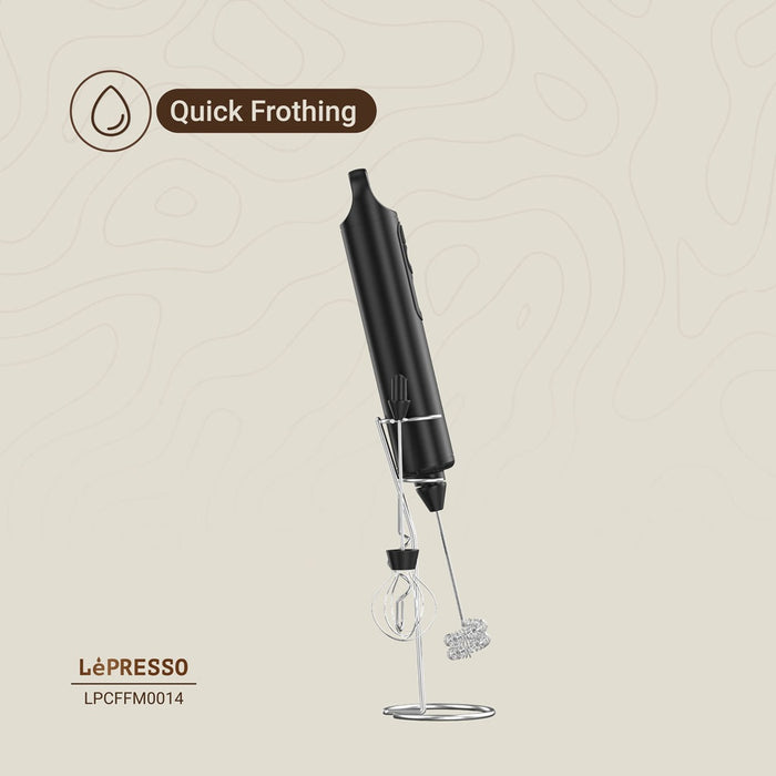LePresso -  3 In 1 Frother - Black