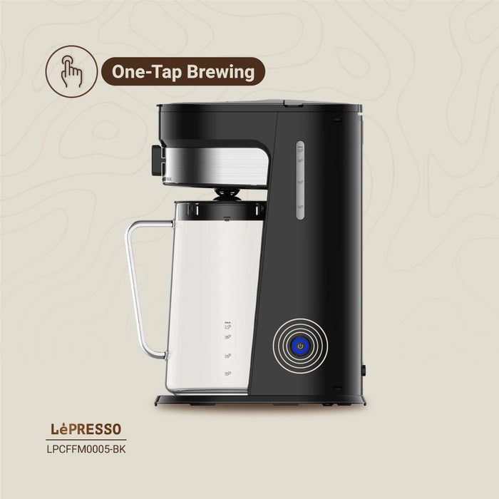 LePresso - Cold Brew Machine Ice Coffee & Tea - Black