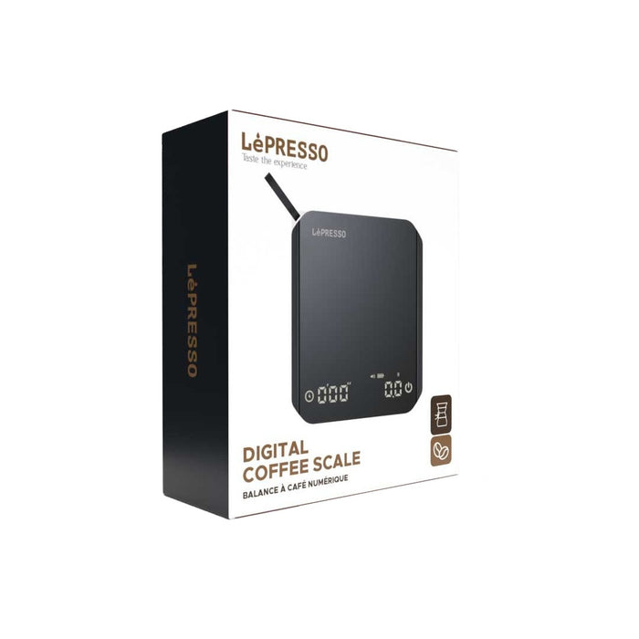 LePresso - Digital Coffee Scale - Black