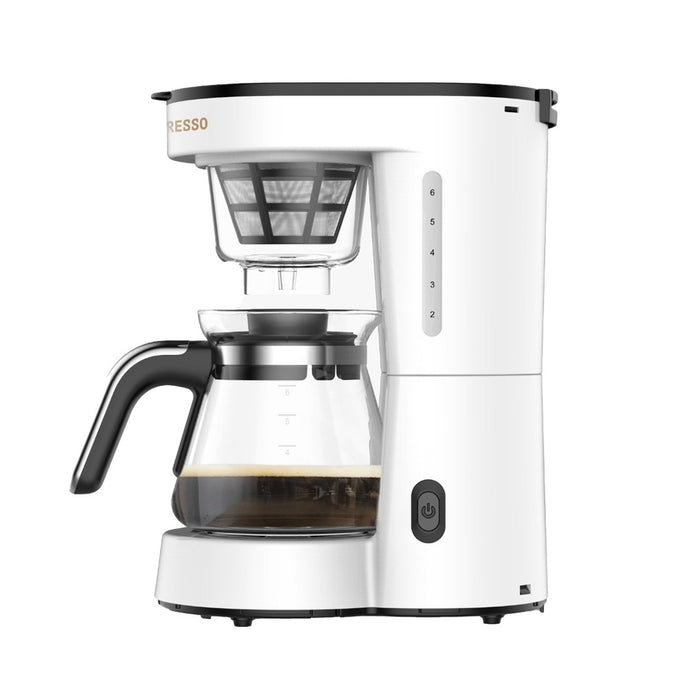 Lepresso - Drip Coffee Machine 0.75L White | ليبرسو - ماكينة صنع القهوة بالتقطير 750 مل لون أبيض