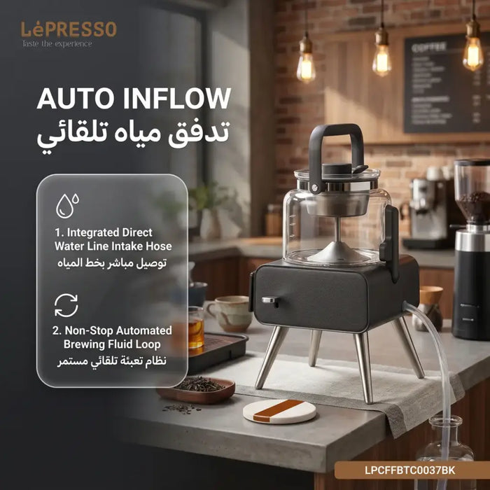 LePresso Brewify Tea & Coffee Brewer with Digital Display – Black