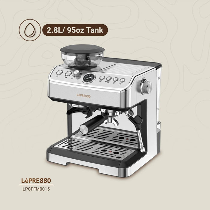 Lepresso - Advanced Espresso Machine - Silver