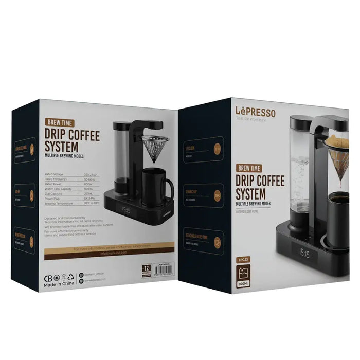 Lepresso - Drip Coffee System Cup  250mL - Black