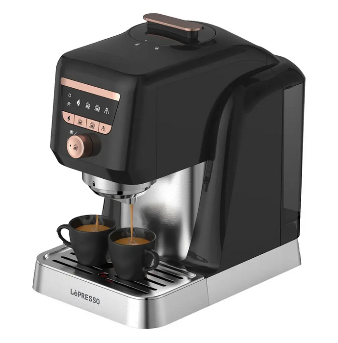 LePresso KaveMystique Automatic Turkish Coffee Maker with Self-Cleaning Function | 800mL | Digital Control Panel | Black