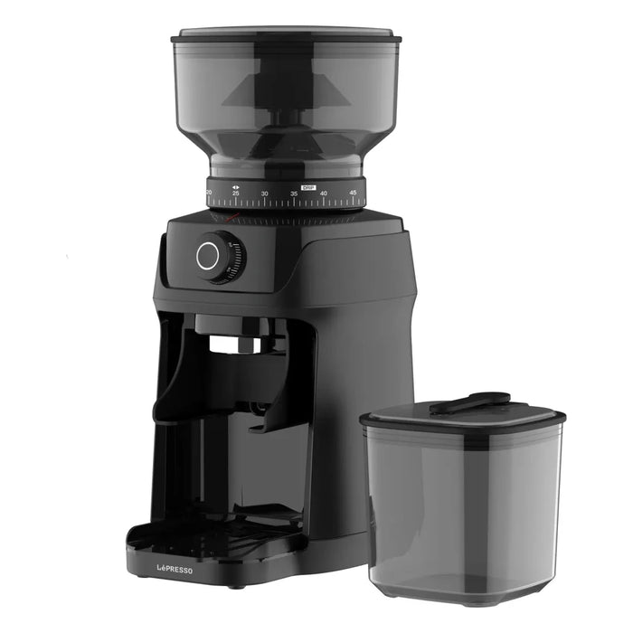 Lepresso -  Macinare Stainless Steel Burr Grinder - Black