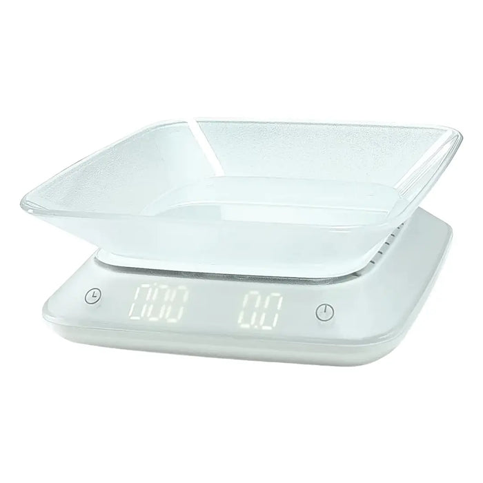 Lepresso :  Orino Precision Coffee Scale - White | ميزان قهوة دقيق من ليبرسو: أورينو - أبيض