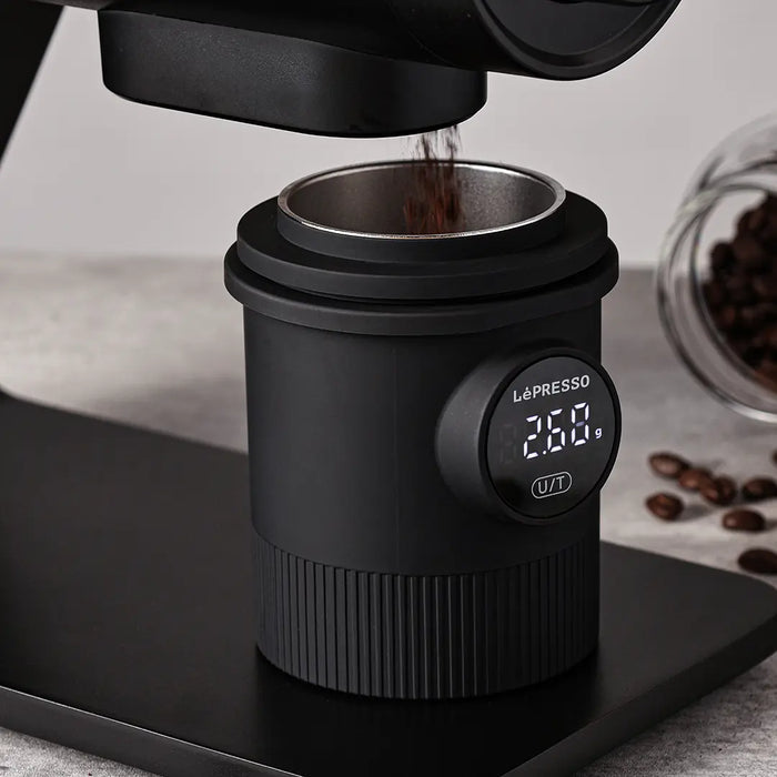 Lepresso -   Smart Dosing Cup - Black