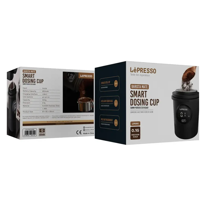 Lepresso -   Smart Dosing Cup - Black