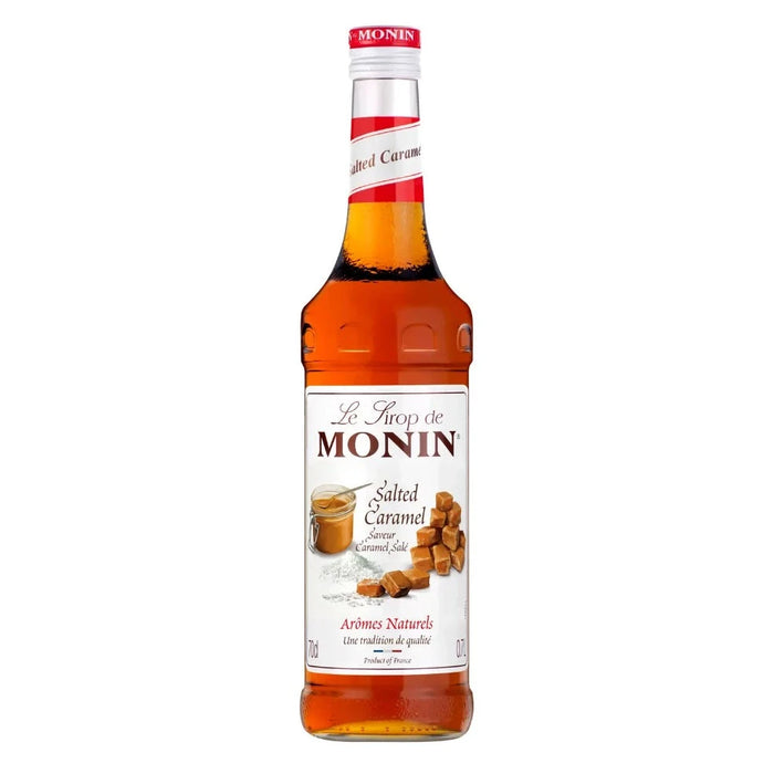 Monin  Salted Caramel Syrup 700 ml |  مونين شراب الكراميل المملح  المركز