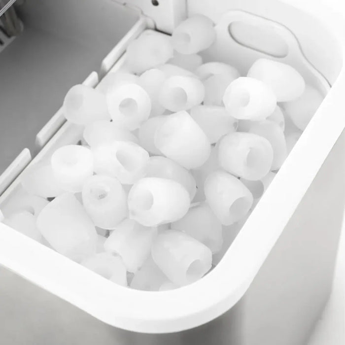 Saga - SX-9053 Ice Maker – 90W, 1.3L Tank, Dual-Size Cubes, Gray