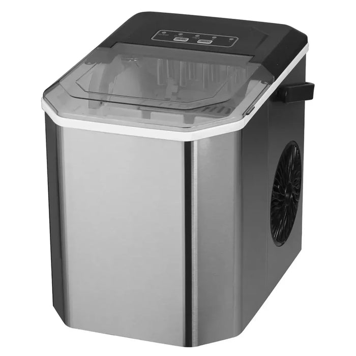 Saga - SX-9053 Ice Maker – 90W, 1.3L Tank, Dual-Size Cubes, Gray