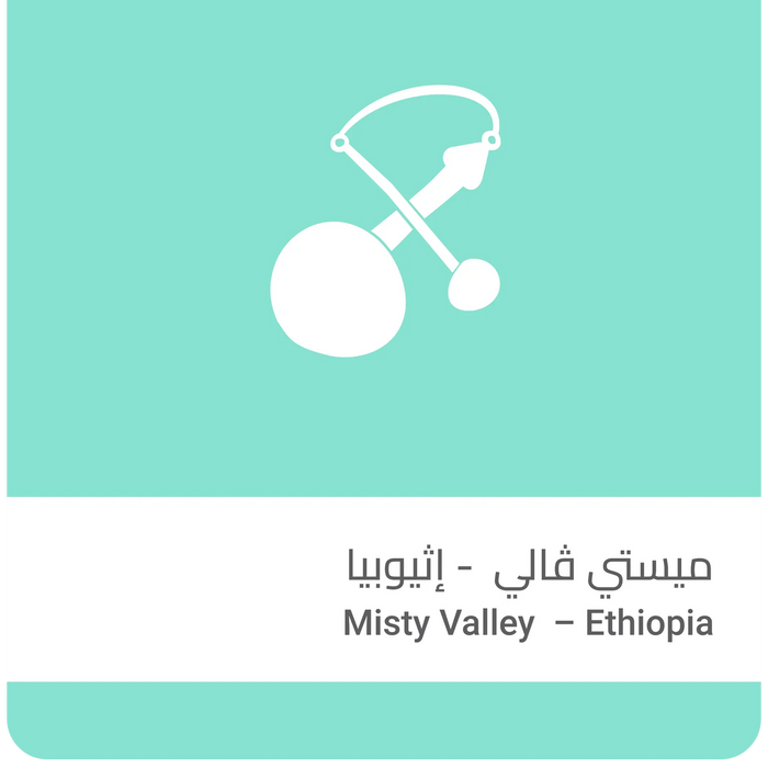 سولالات - الوادي الضبابي - إثيوبيا ٢٥٠ غرامًا لتحضير القهوة المفلترة والإسبريسو