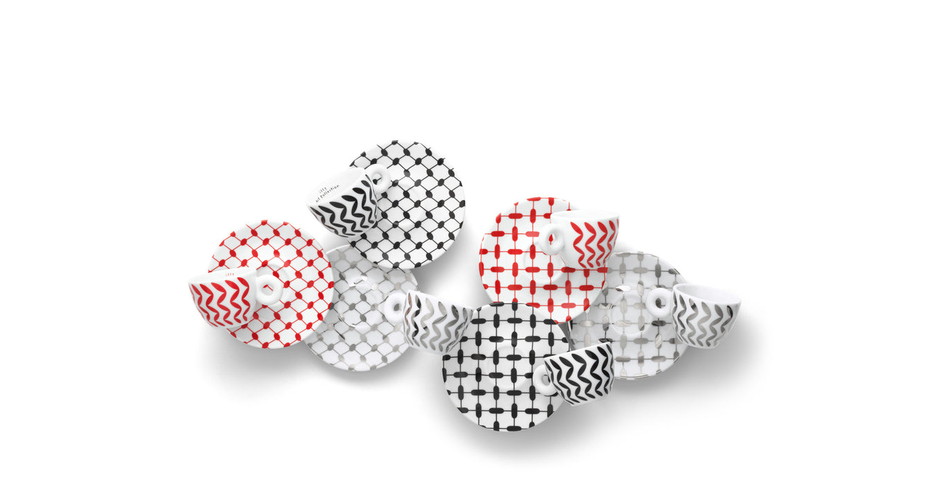 illy Art Collection – Mona Hatoum Gift Set: 6 Espresso Cups